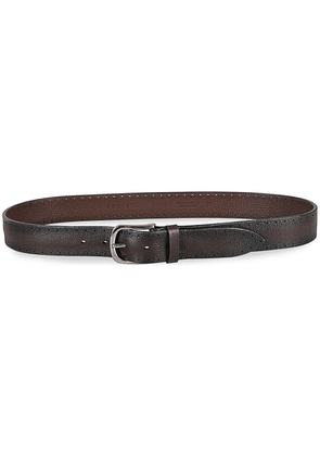 Orciani buckled leather belt - Brown