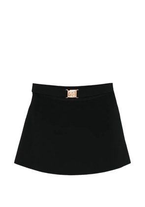 Cult Gaia Amoret buckle-detail skorts - Black
