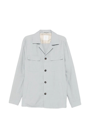 Eleventy buttoned overshirt - Blue