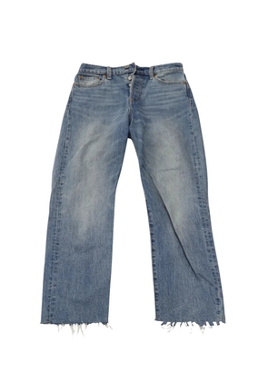 Levi's Vintage Clothing straight distressed-hem jeans - Blue