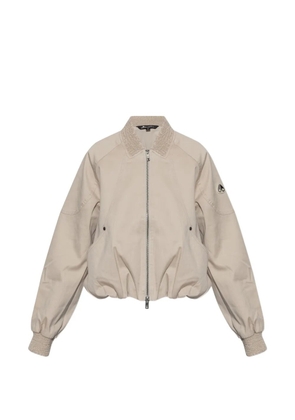 Moose Knuckles zip-up bomber jacket - Neutrals