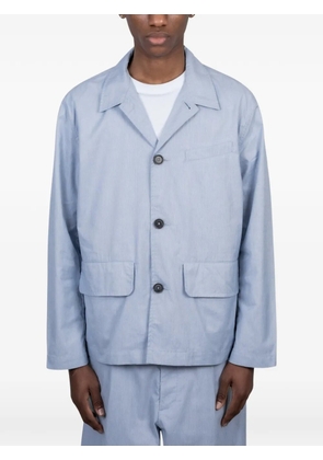 Universal Works Franck buttoned flap-pocket jacket - Blue