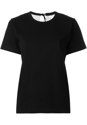 Comme Des Garçons Comme Des Garçons tie fastening T-shirt - Black