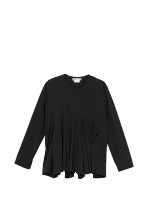 Comme Des Garçons draped T-shirt - Black