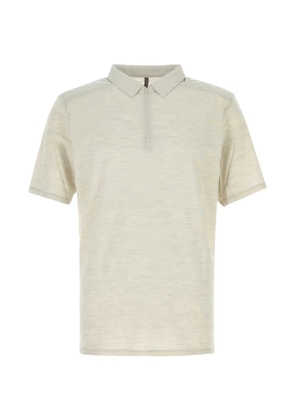 Veilance heather polo shirt - Neutrals