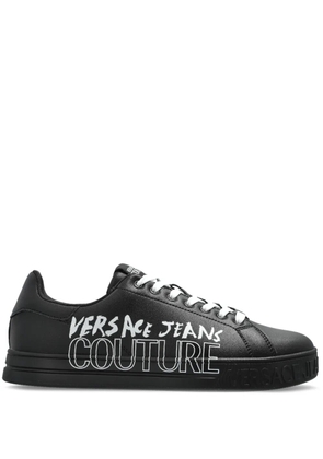 Versace Jeans Couture logo-print trainers - Black