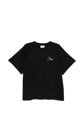 RHUDE reglan-shoulder T-shirt - Black