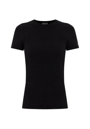 MM6 Maison Margiela ribbed T-shirt - Black