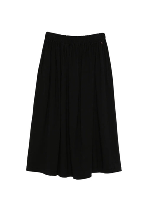 extreme cashmere Nº403 Mary Xtra Shot elasticated-waistband midi skirt - Black