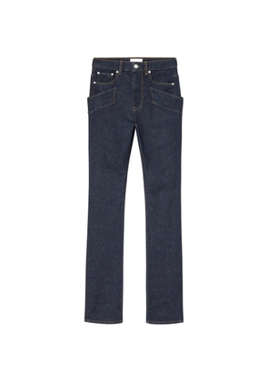 GANNI pocket jeans - Blue