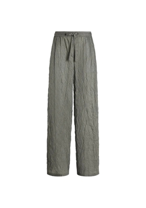 Dolce & Gabbana linen-Blend Vanity Trousers - Grey