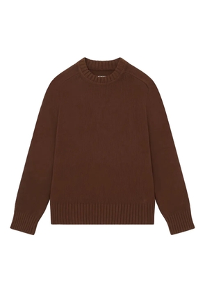 Loulou crew-neck sweater - Brown