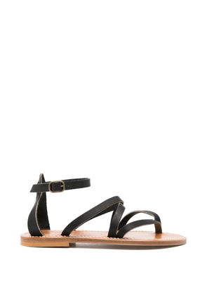 K. Jacques strappy flat sandals - Black