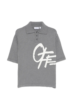 Off-White shared-logo short-sleeve polo shirt - Grey