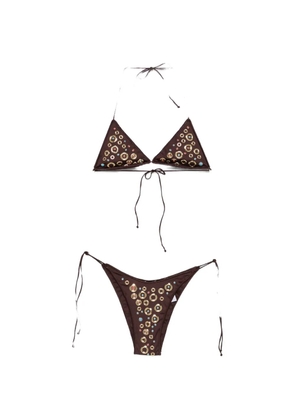 Oséree Stud bikini - Brown