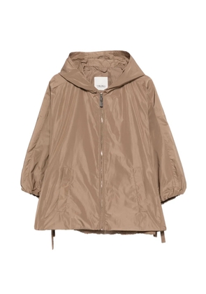 'S Max Mara drawstrings-hem coat - Neutrals