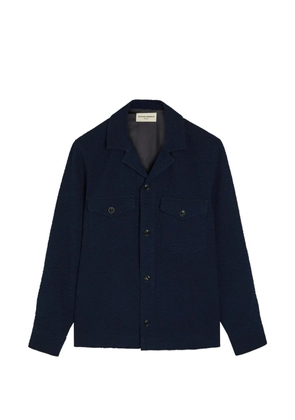 Officine Generale pocket cotton jacket - Blue