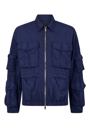 DSQUARED2 Kaban cargo dyed zip jacket - Blue