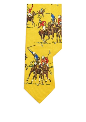 Polo Ralph Lauren polo player-print tie - Yellow