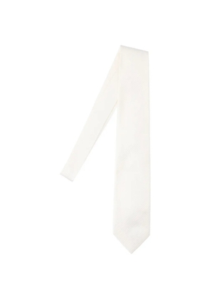 TOM FORD patterned tie - White
