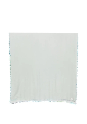 Faliero Sarti Rocky fringed scarf - Blue