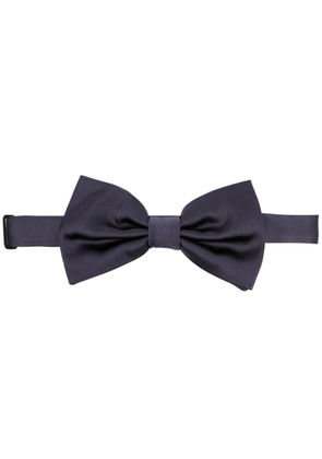Dolce & Gabbana silk bow tie - Blue
