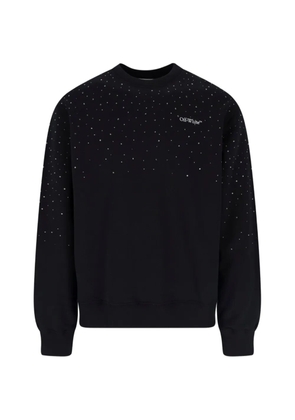Off-White logo-detail sweatshirt - Black