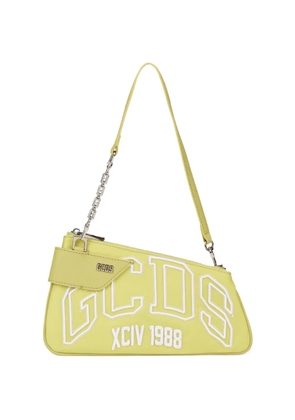 GCDS Comma Notte shoulder bag - Yellow