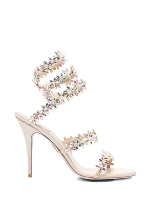 René Caovilla Eva heeled sandals - Neutrals