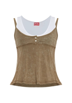 Diesel T-Olisse layered top - Brown