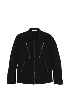 Yohji Yamamoto zip-detail jacket - Black