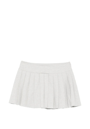 Norma Kamali pleated pickleball mini skirt - Grey