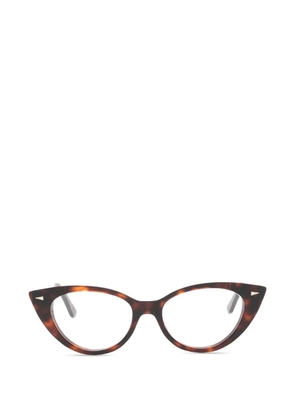 Ahlem Gambetta cat-eye glasses - Brown