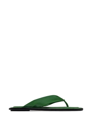 Bernardo Salt thong flat sandals - Green