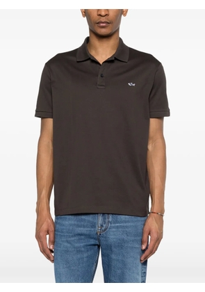 Paul & Shark logo polo shirt - Brown
