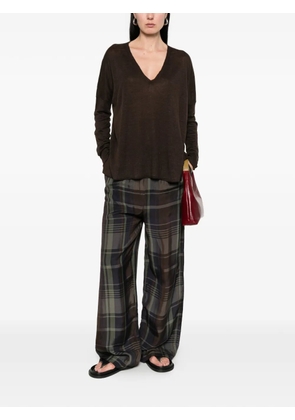 BeYou V-neck sweater - Brown