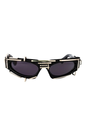 Kuboraum shield-frame sunglasses - Black