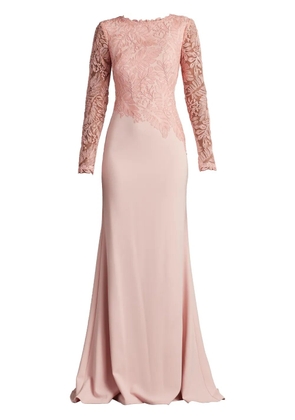Tadashi Shoji Caliste Embroidered gown - Pink
