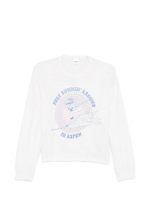RE/DONE Boxy Boyfriend long-sleeve T-shirt - White
