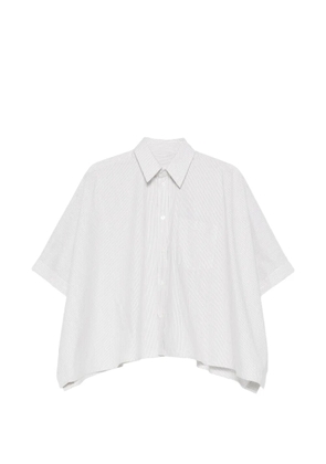 MM6 Maison Margiela striped shirt - White