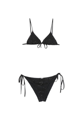 VENUJA tie-detail bikini - Black