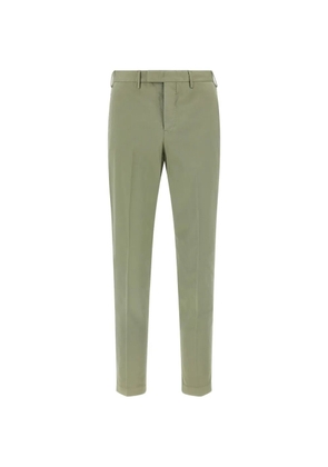 PT Torino Master pressed-crease trousers - Green