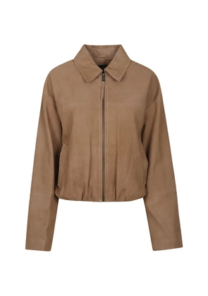 Arma suede jacket - Neutrals