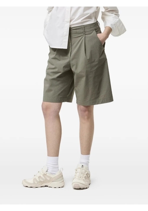 CAPE HORN Selva pleated shorts - Green