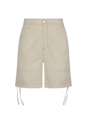 AMI Paris pocket tie shorts - Neutrals