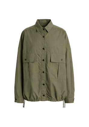 Phisique Du Role Over flap-pocket button jacket - Green