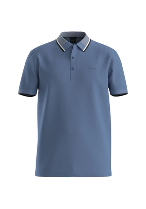 BOSS button polo shirt - Blue