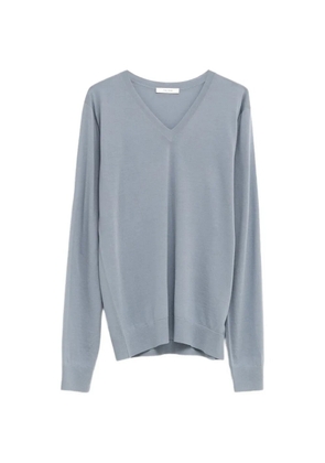 The Row V-neck sweater - Blue