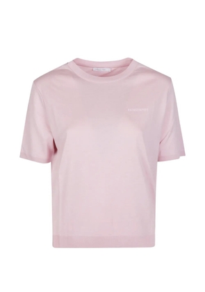 Patrizia Pepe crew-neck T-shirt - Pink
