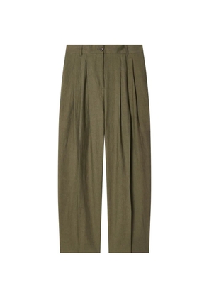 Paul Smith button pleated trousers - Green